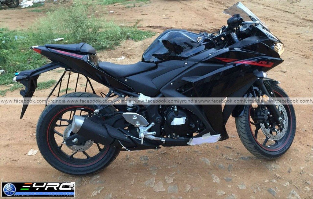 Yamaha YZF-R3 Spied before launch - 3