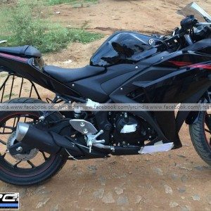 Yamaha YZF R Spied before launch