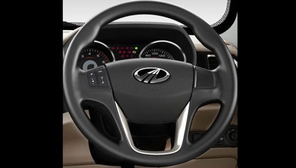 mahindra tuv steering wheel and instrument cluster