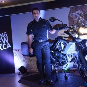 Triumph Tiger  XCA India Launch