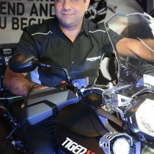 Triumph Tiger  XCA India Launch