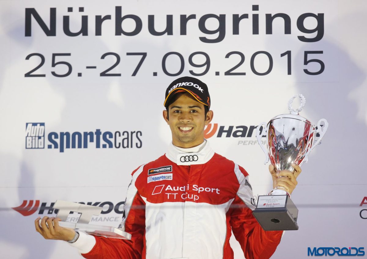Aditya Patel scores two class victories on Audi Sport TT Cup Debut