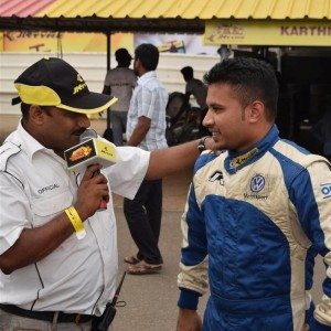 Ajay Kini JK Tyre Racing Championship  Custom