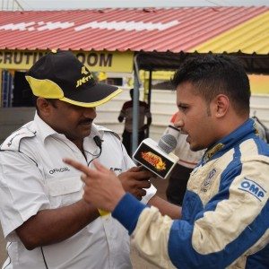 Ajay Kini JK Tyre Racing Championship Custom