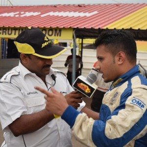 Ajay Kini JK Tyre Racing Championship Custom