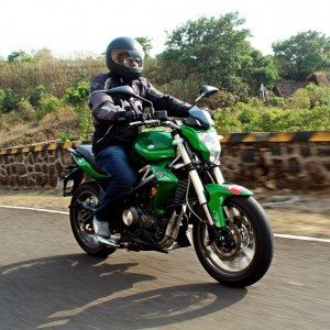 Benelli TNT riding shot