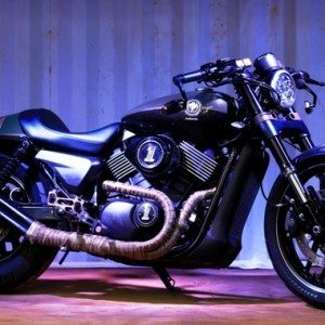 Harley Davidson motorcycle customized by MotoMiu