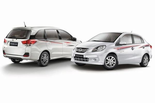 Honda Amaze Mobilio Celebration Edition