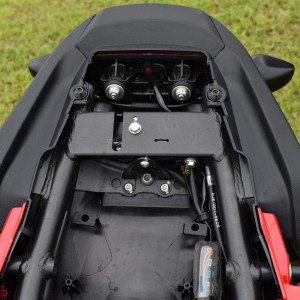 Honda CBRF underseat space