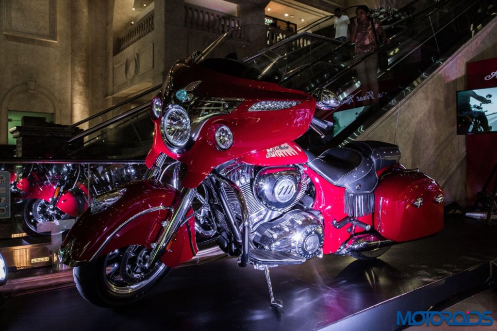 Indian Motorcycle Displayed at Art Bengaluru - Indian Chieftain