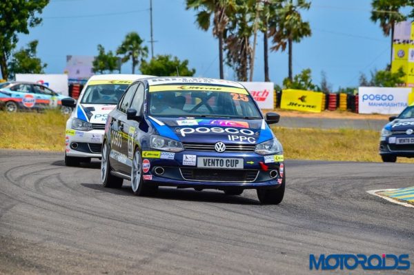 Karminder Singh wins Race  of Round  of Vento Cup