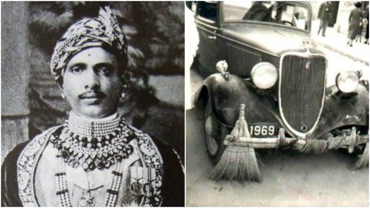 MaharajaofAlwartookrevengeonRolls Royce