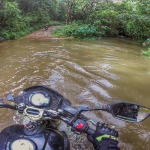 Mahindra Mojo into the wild