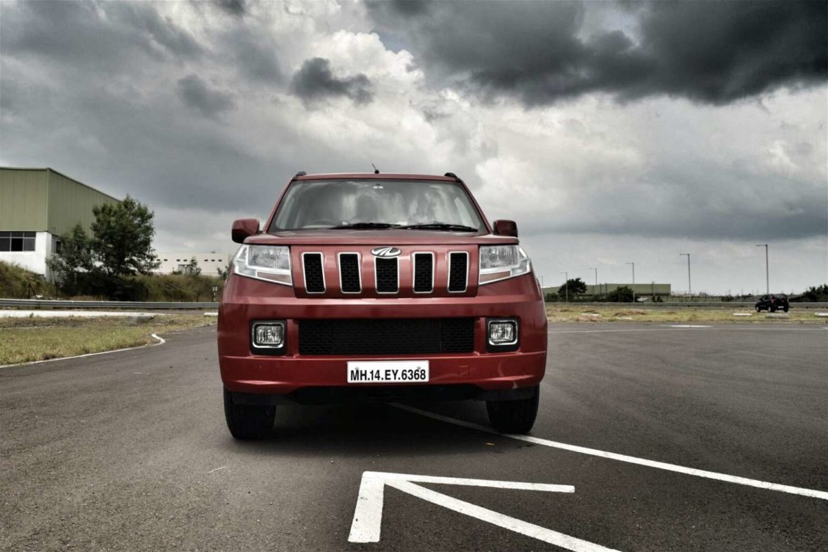 Mahindra TUV  front