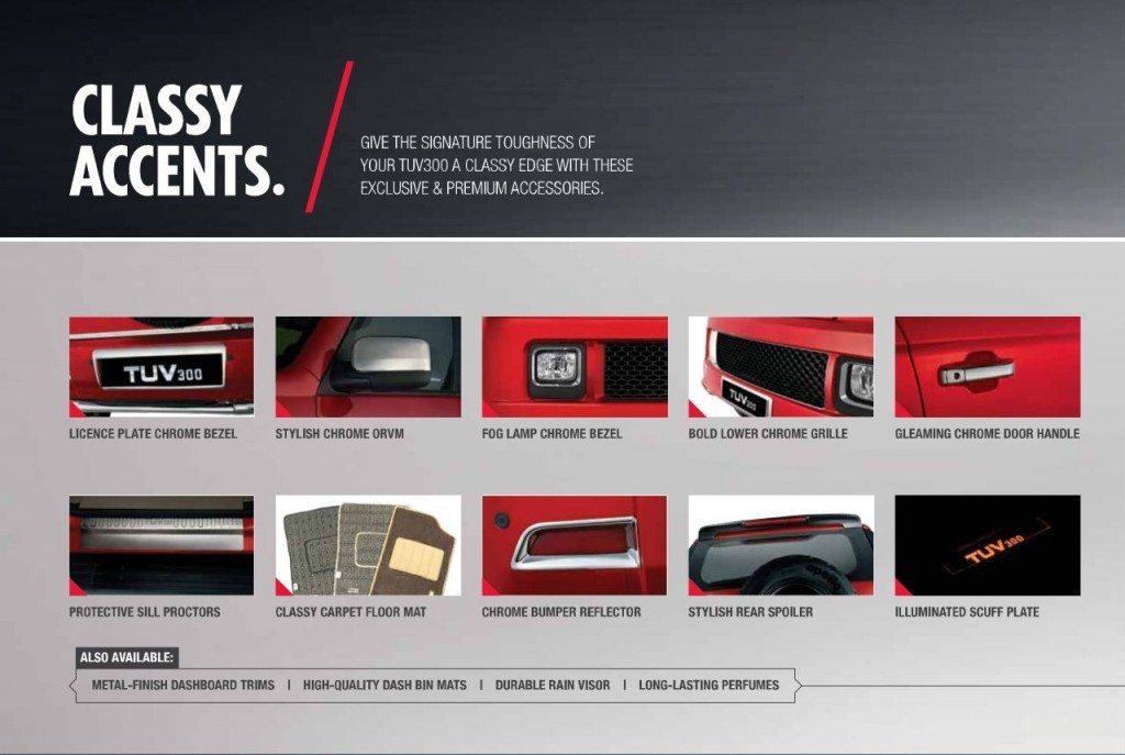 Mahindra TUV300 Accessories Brochure (2)