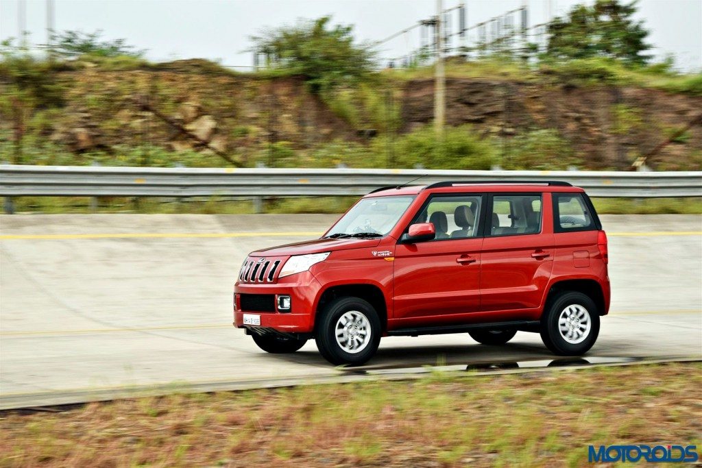 Mahindra TUV300 RED action (2)