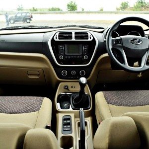 Mahindra TUV dashboard