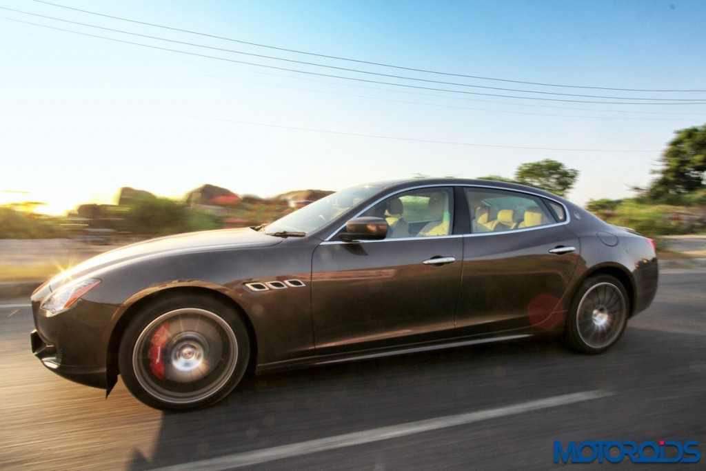 Maserati Quattroporte GTS India action (3)