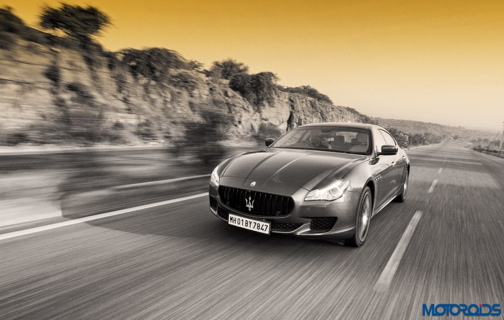 Maserati Quattroporte GTS India action (6)