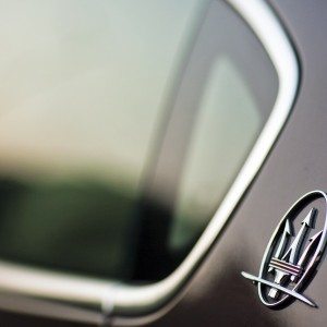 Maserati Quattroporte GTS emblem