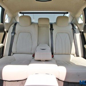 Maserati Quattroporte GTS rear seats