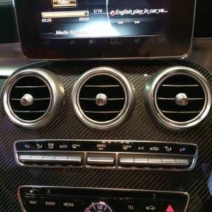 Mercedes AMG C  S Interior