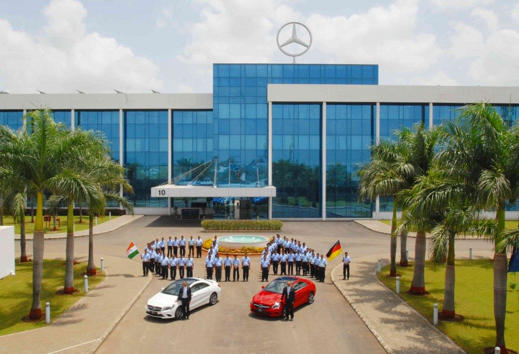 Mercedes-Benz India commences the local production of CLA in India (1)