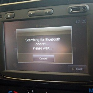 Renault Kwid Media Nav system