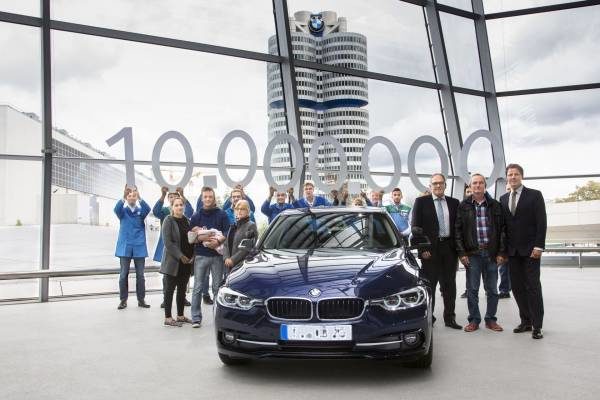 Ten millionth BMW  Series Sedan delivered at BMW Welt