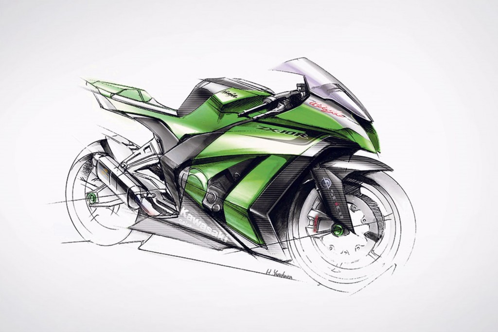 Upcoming Kawasaki Ninja ZX-10R render