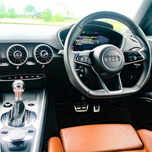 new  Audi TT dashboard
