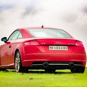 new  Audi TT rear