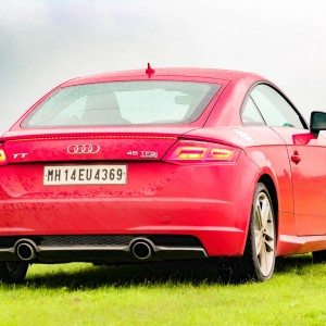 new  Audi TT rear