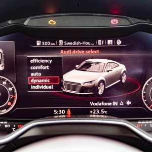 new  Audi TT virtual cockpit