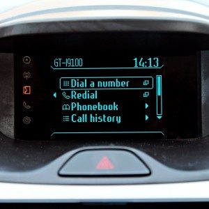 new  Ford Figo SYNC screen