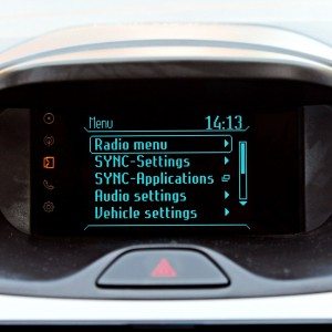 new  Ford Figo SYNC screen