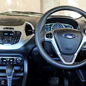 new  Ford Figo autmatic steering wheel