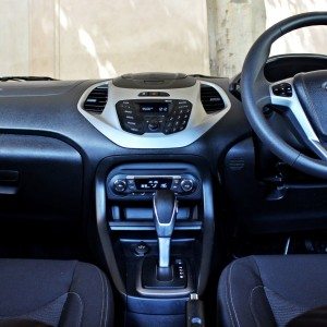 new  Ford Figo automatic dashboard