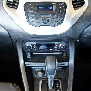 new  Ford Figo automatic gearshifter