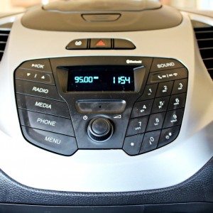 new  Ford Figo center console