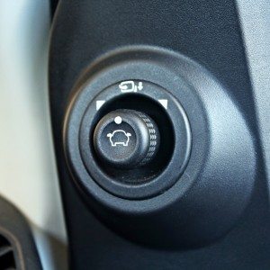 new  Ford Figo power mirror controls