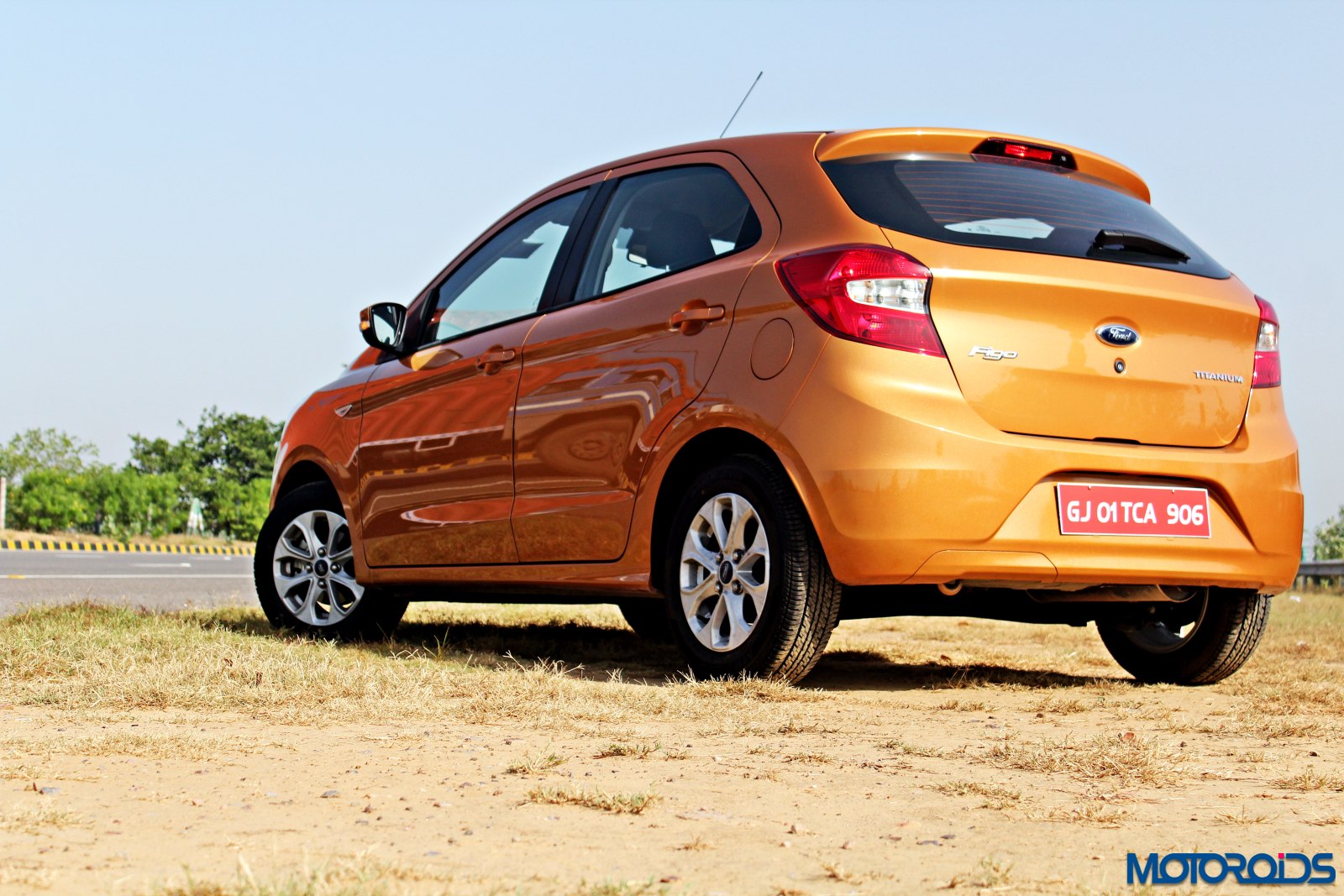 new 2015 Ford Figo rear (1)