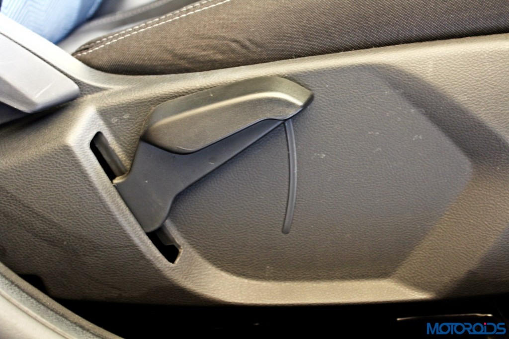 new 2015 Ford Figo seat height adjust