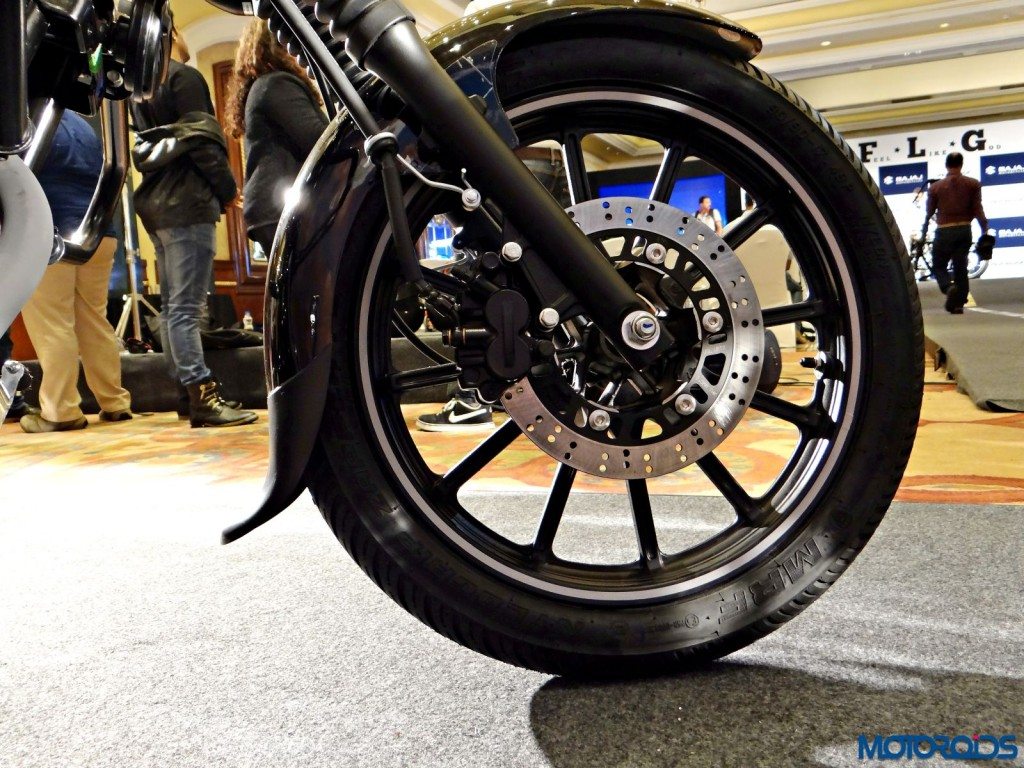 2015 Bajaj Avenger 150 Street - Front Disc Brakes (2)