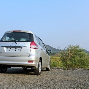 Maruti Suzuki Ertiga ZDi  Rear right three quarters