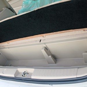 Maruti Suzuki Ertiga ZDi Boot compartment