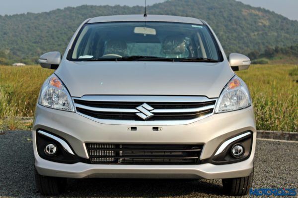 2015 Maruti Suzuki Ertiga ZDi+ Head on view