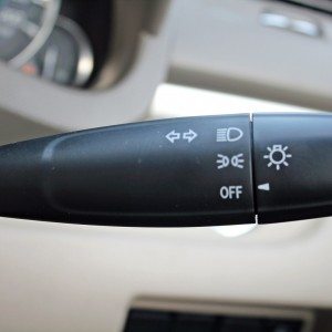 Maruti Suzuki Ertiga ZDi Headlight control stalk