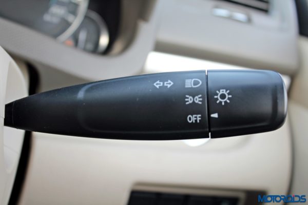 2015 Maruti Suzuki Ertiga ZDi+ Headlight control stalk