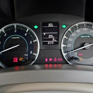 Maruti Suzuki Ertiga ZDi Instrument cluster